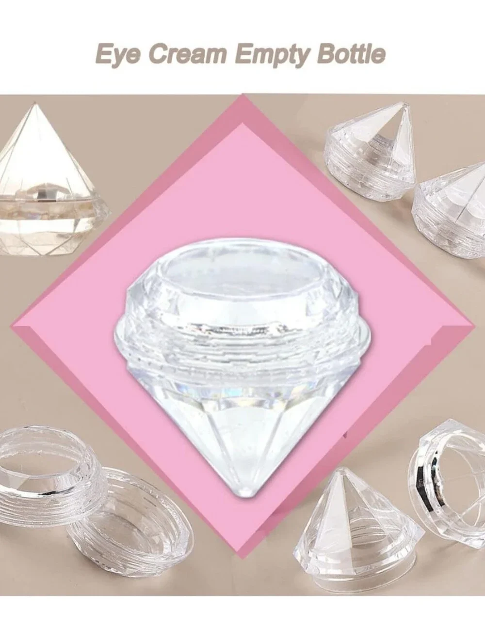 1pcs Cosmetic Jar